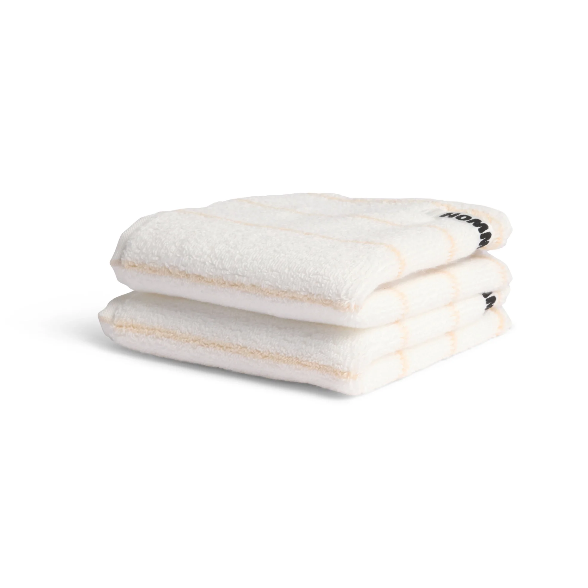 2 Pack Face Washer - Biscuit