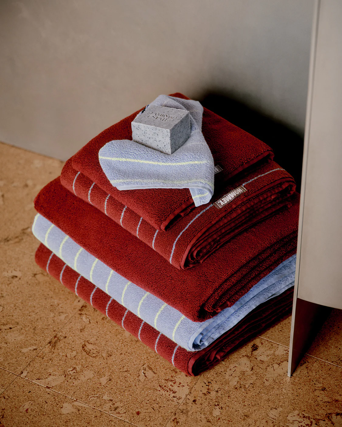 2 Pack Hand Towel - Plum - Image 2