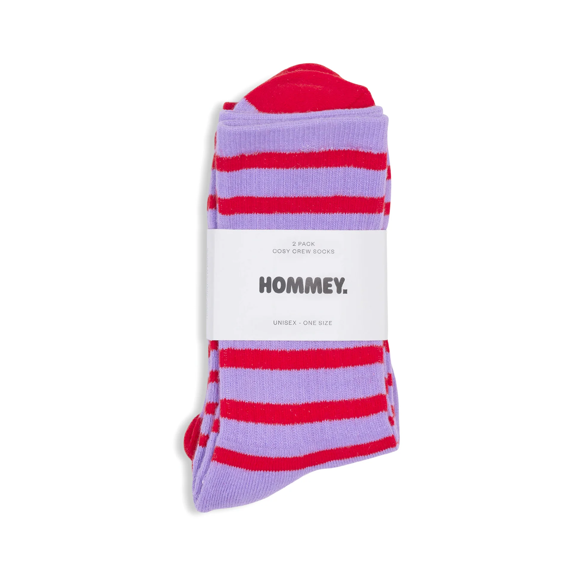 Socks 2 Pack - Grapefruit Stripes - Image 3