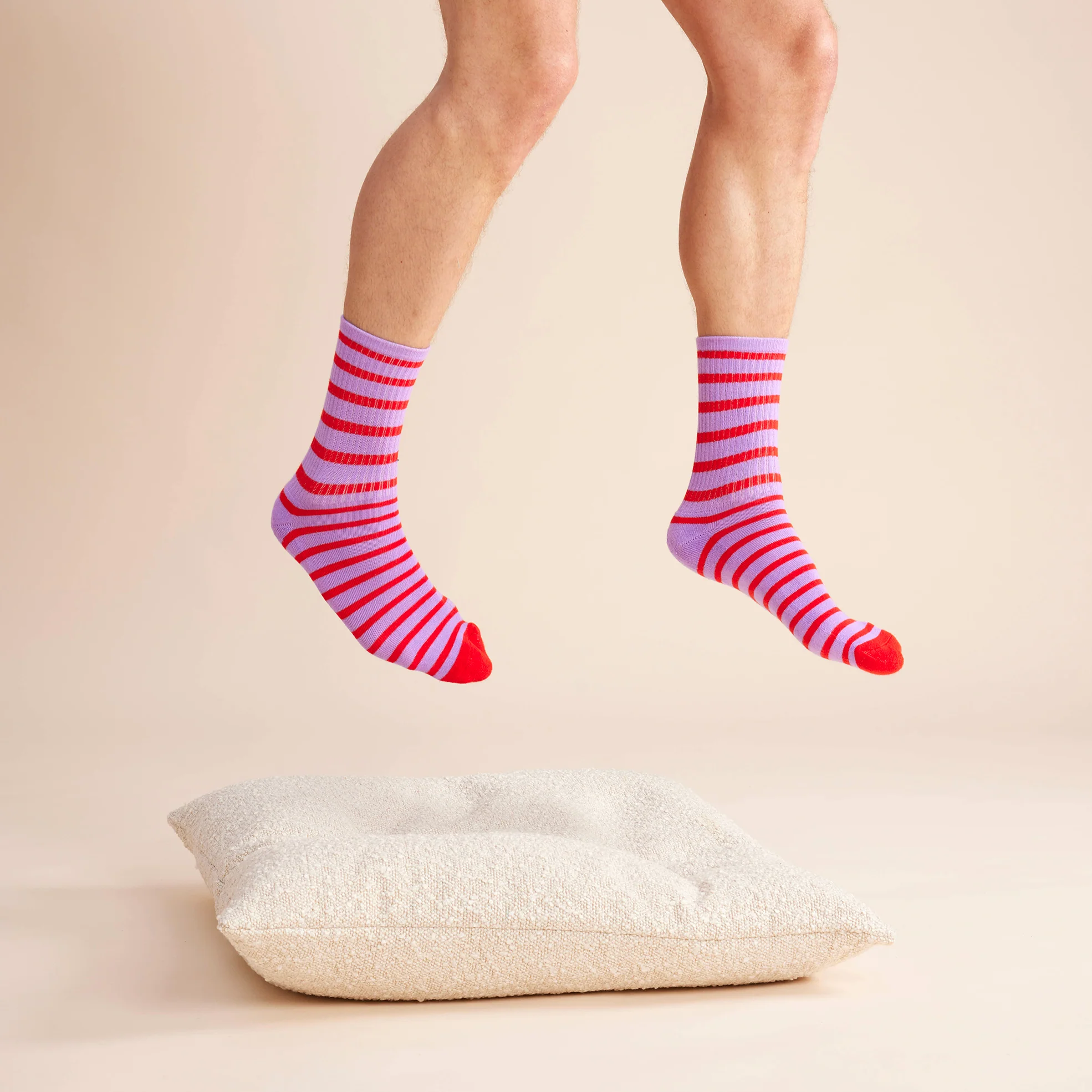 Socks 2 Pack - Grapefruit Stripes - Image 8