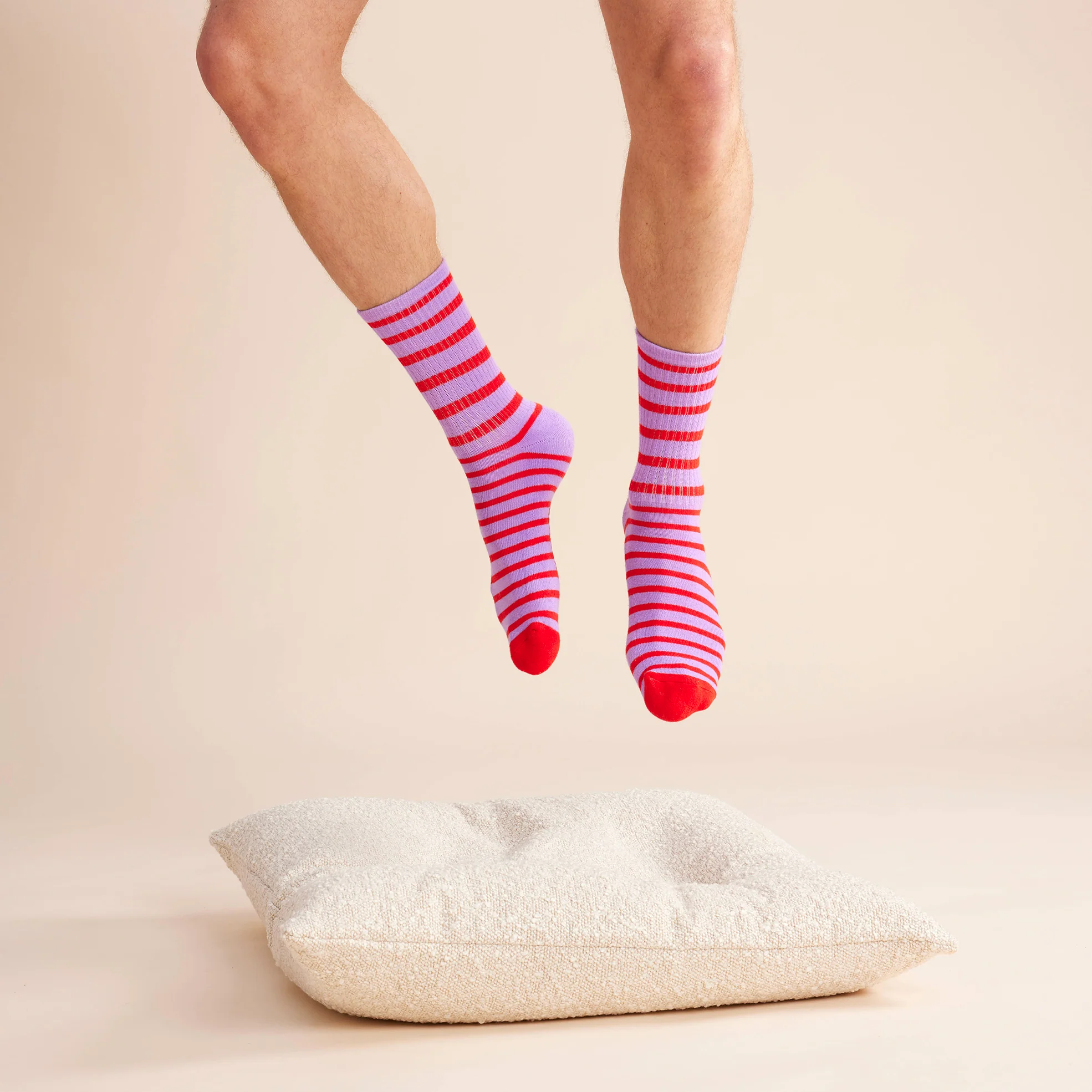 Socks 2 Pack - Grapefruit Stripes - Image 9