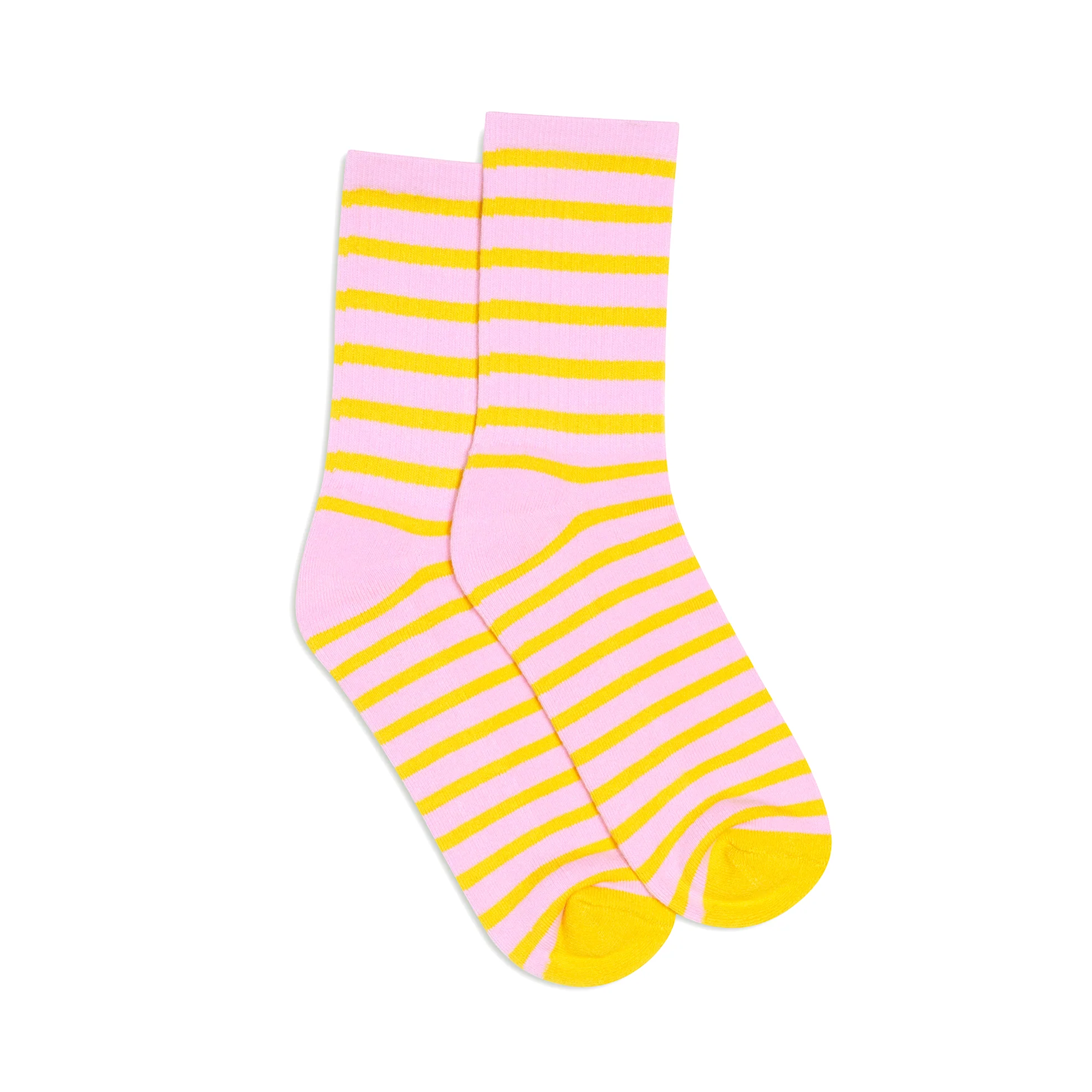 Socks 2 Pack - Pink Lemonade Stripes