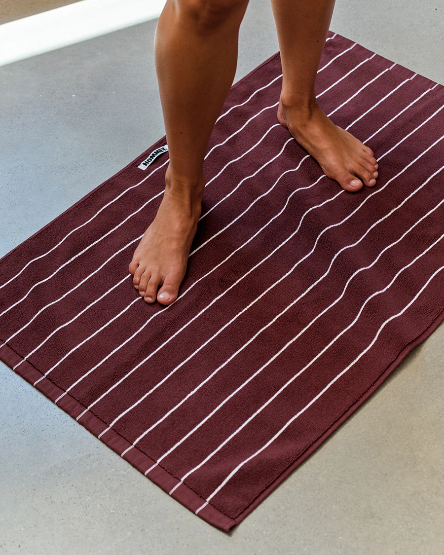 Bath Mat - Merlot - Image 3