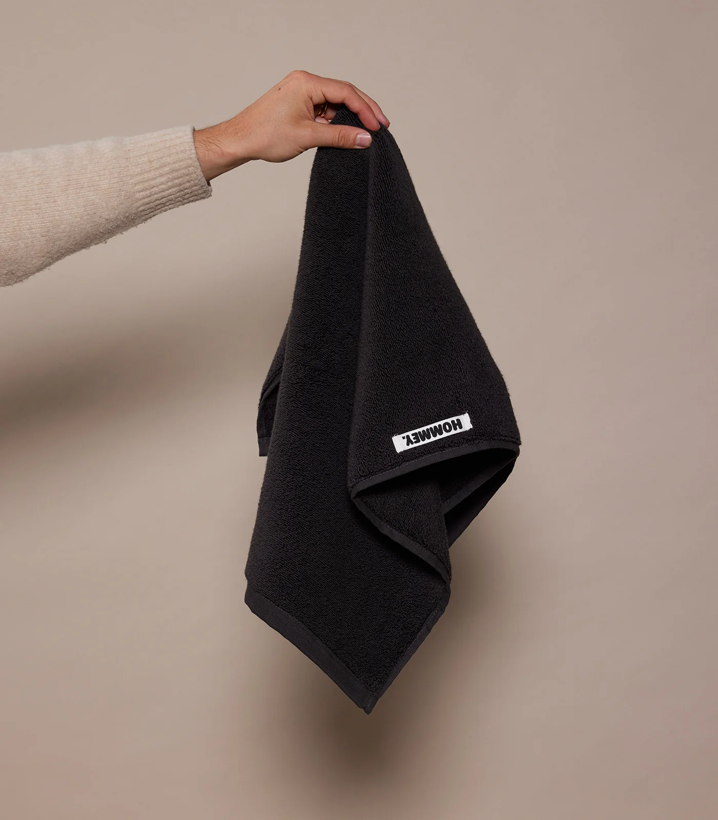 Bath Towel - Charcoal - Image 2