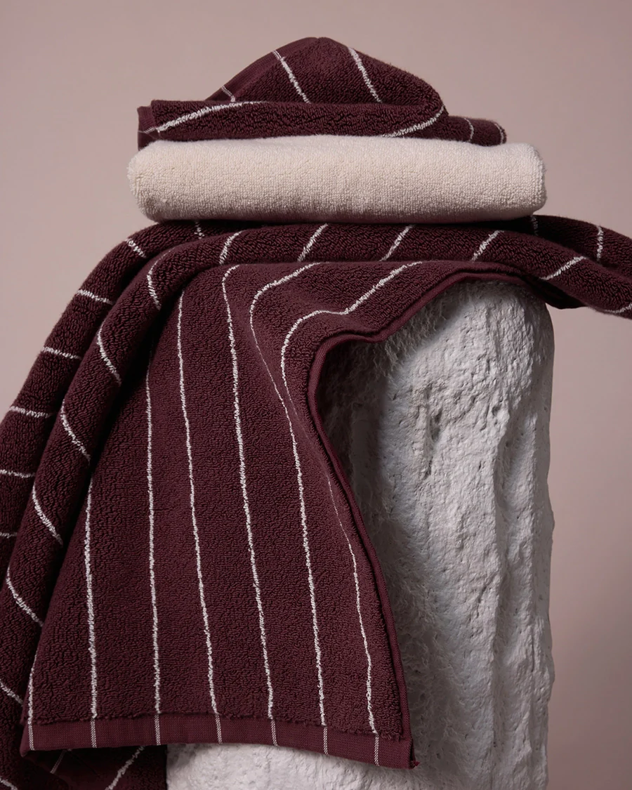 2 Pack Bath Towel - Merlot - Image 5