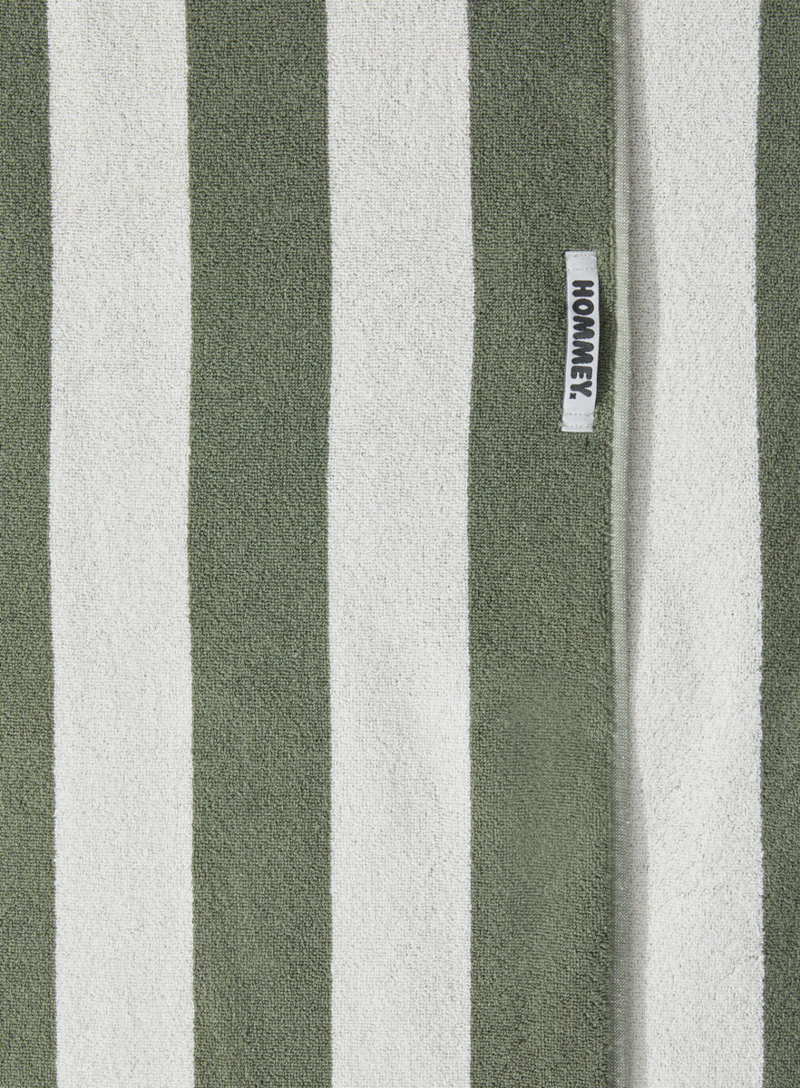 Beach Towel - Matcha Stripes - Image 6