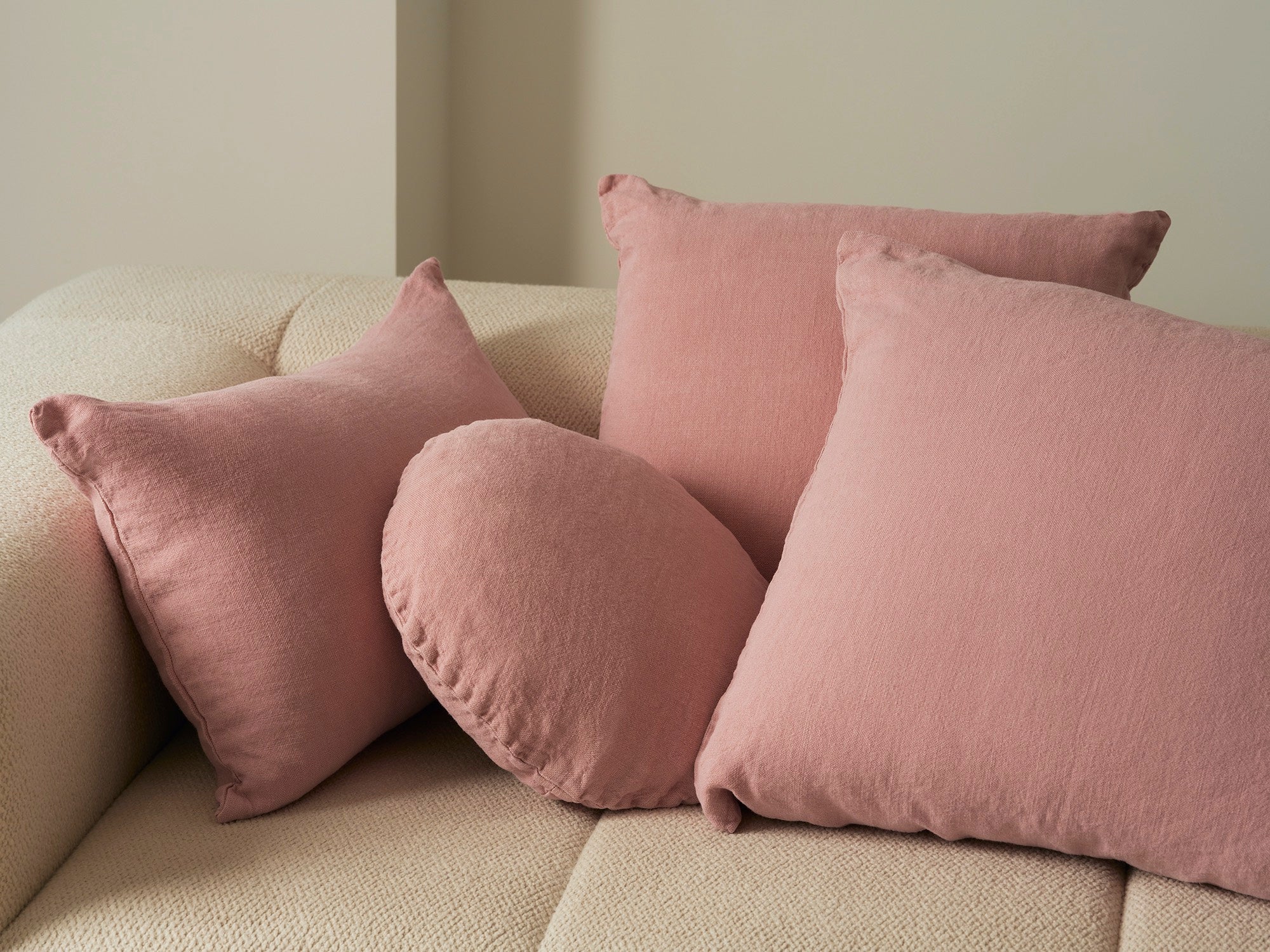 Big Linen - Blush Cushion - Image 4