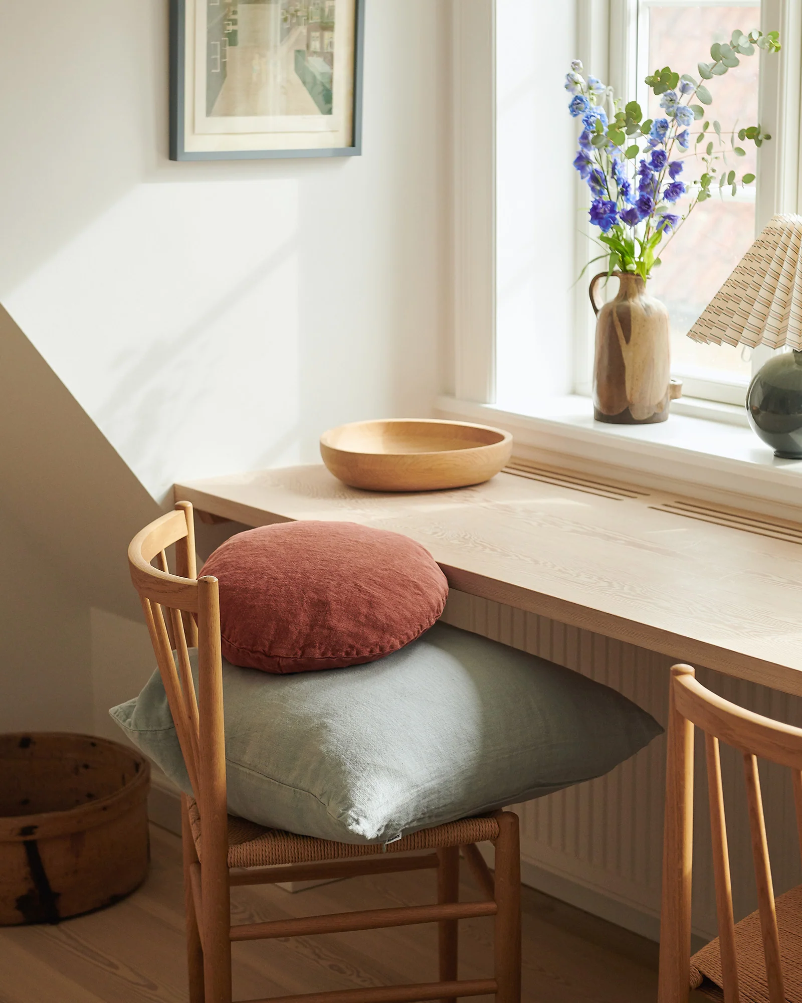 Big Linen - Sky Cushion - Image 3