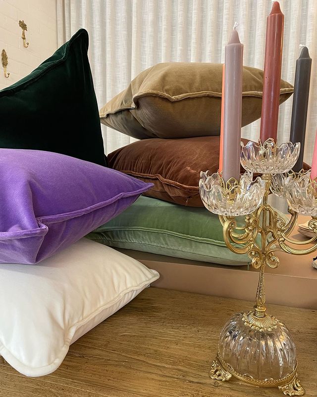 Big Velvet - Chestnut Cushion - Image 3
