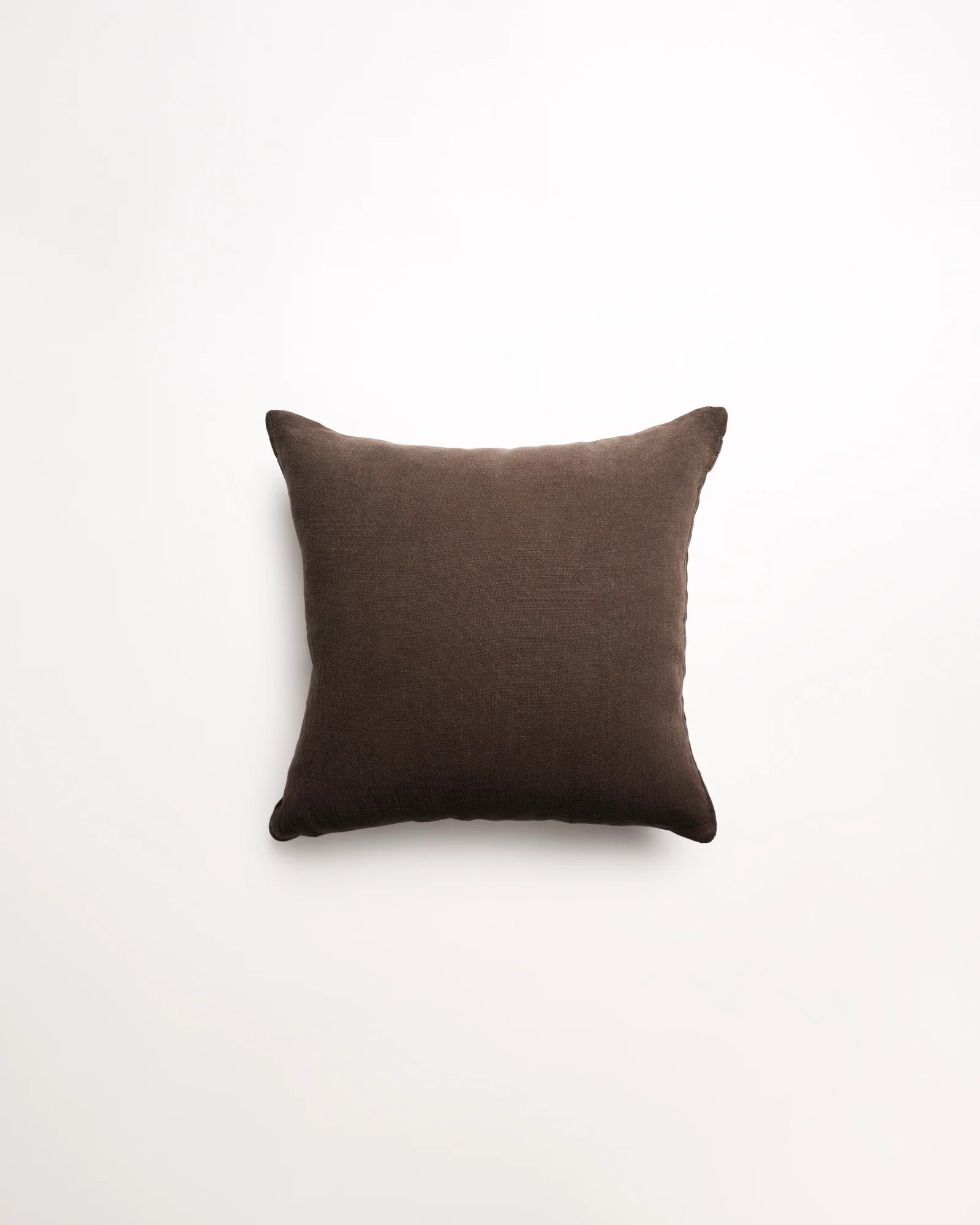 Essential Linen - Chocolate Cushion