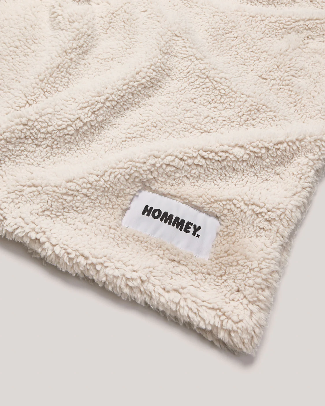 Faux Fur Throw Blanket - Marshmallow - Image 3