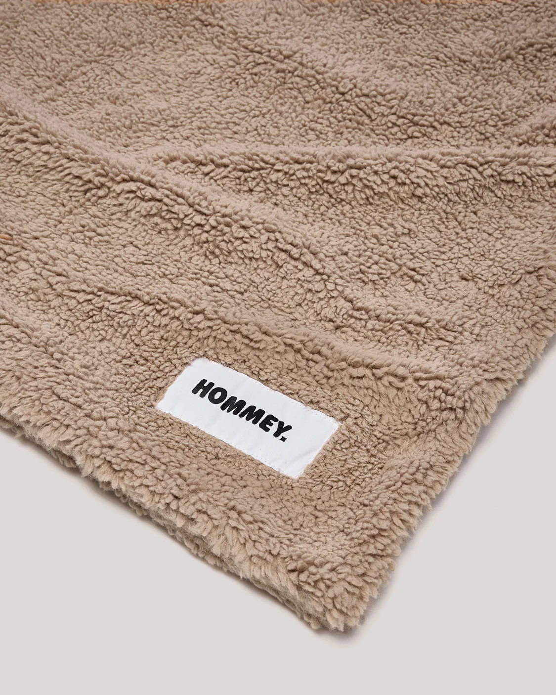 Faux Fur Throw Blanket - Warm Grey - Image 3