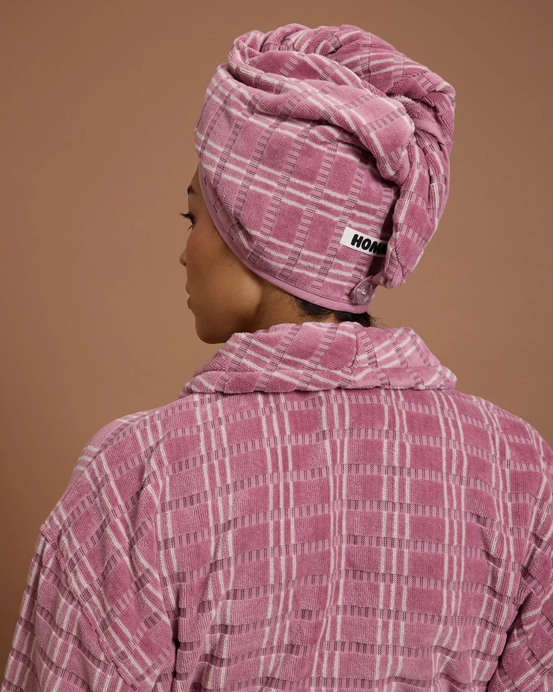 Hair Wrap - Fig - Image 2