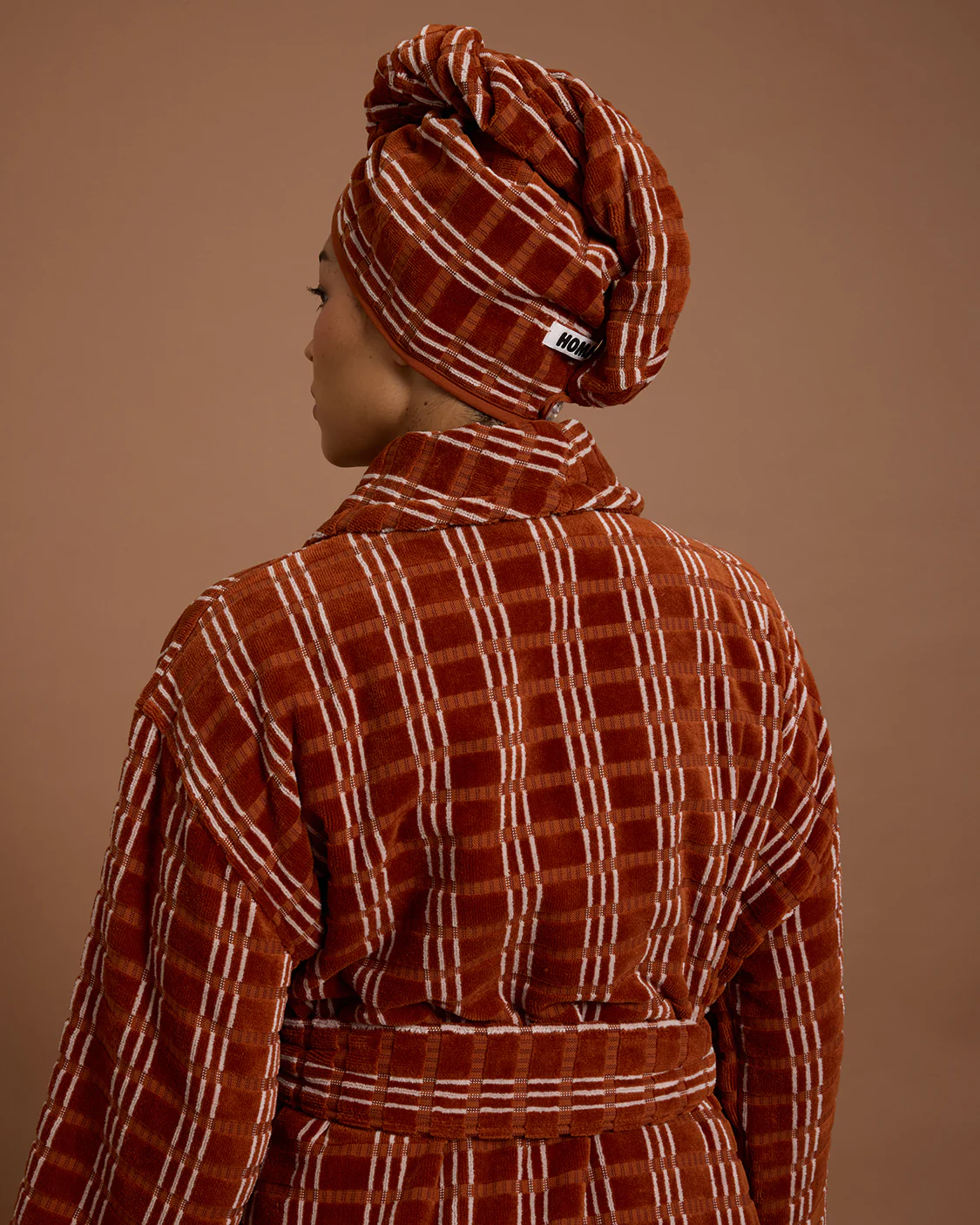 Hair Wrap - Terracotta - Image 2