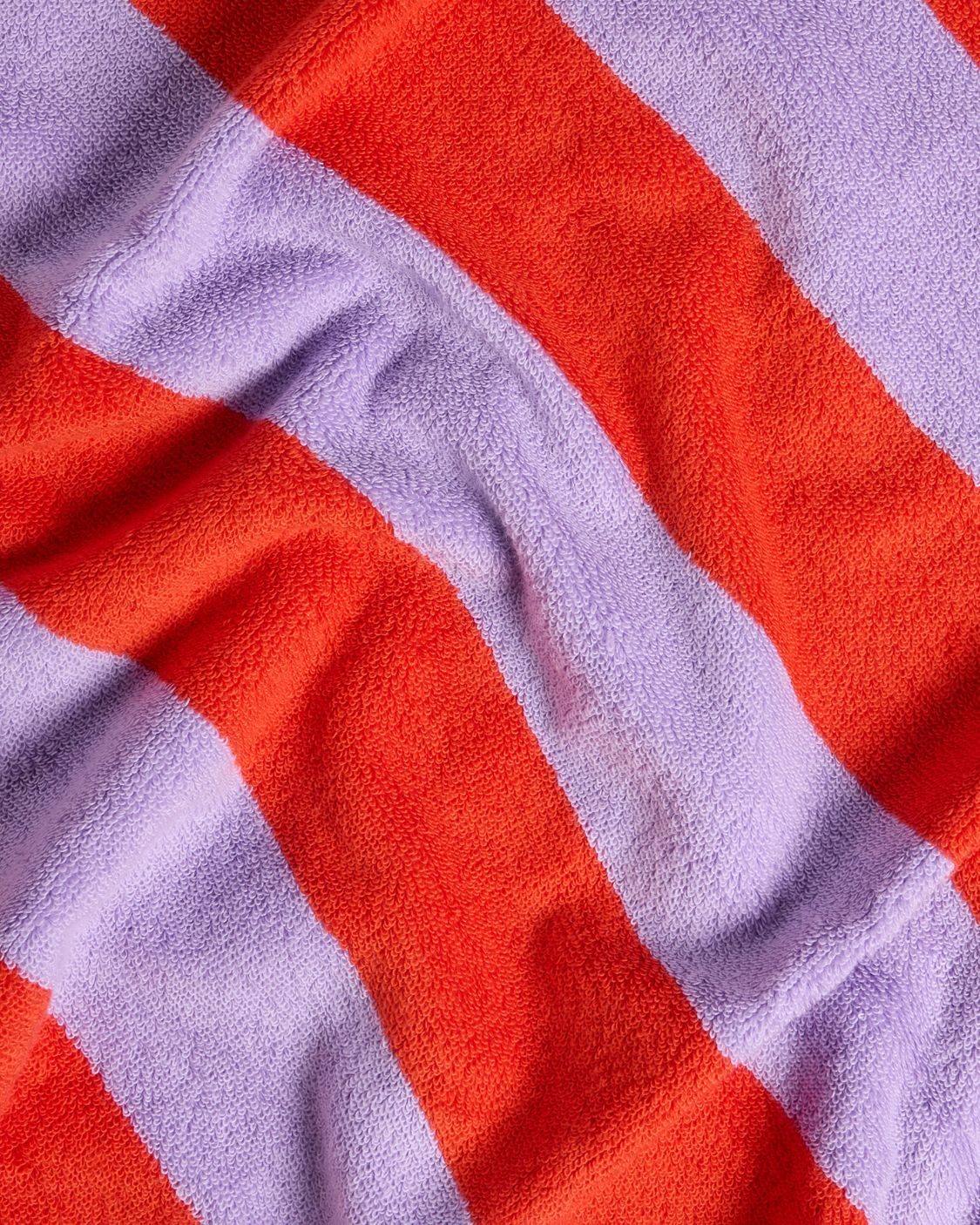 Hand Towel - Grapefruit Stripes - Image 2