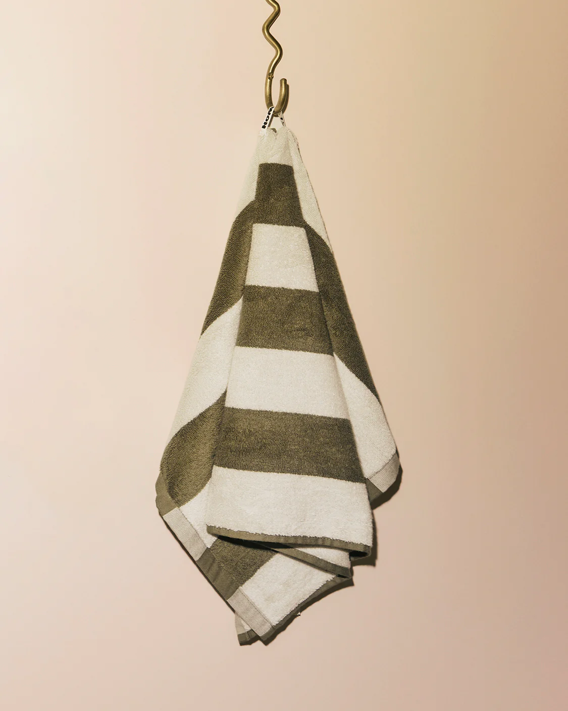Hand Towel - Matcha Stripes - Image 2