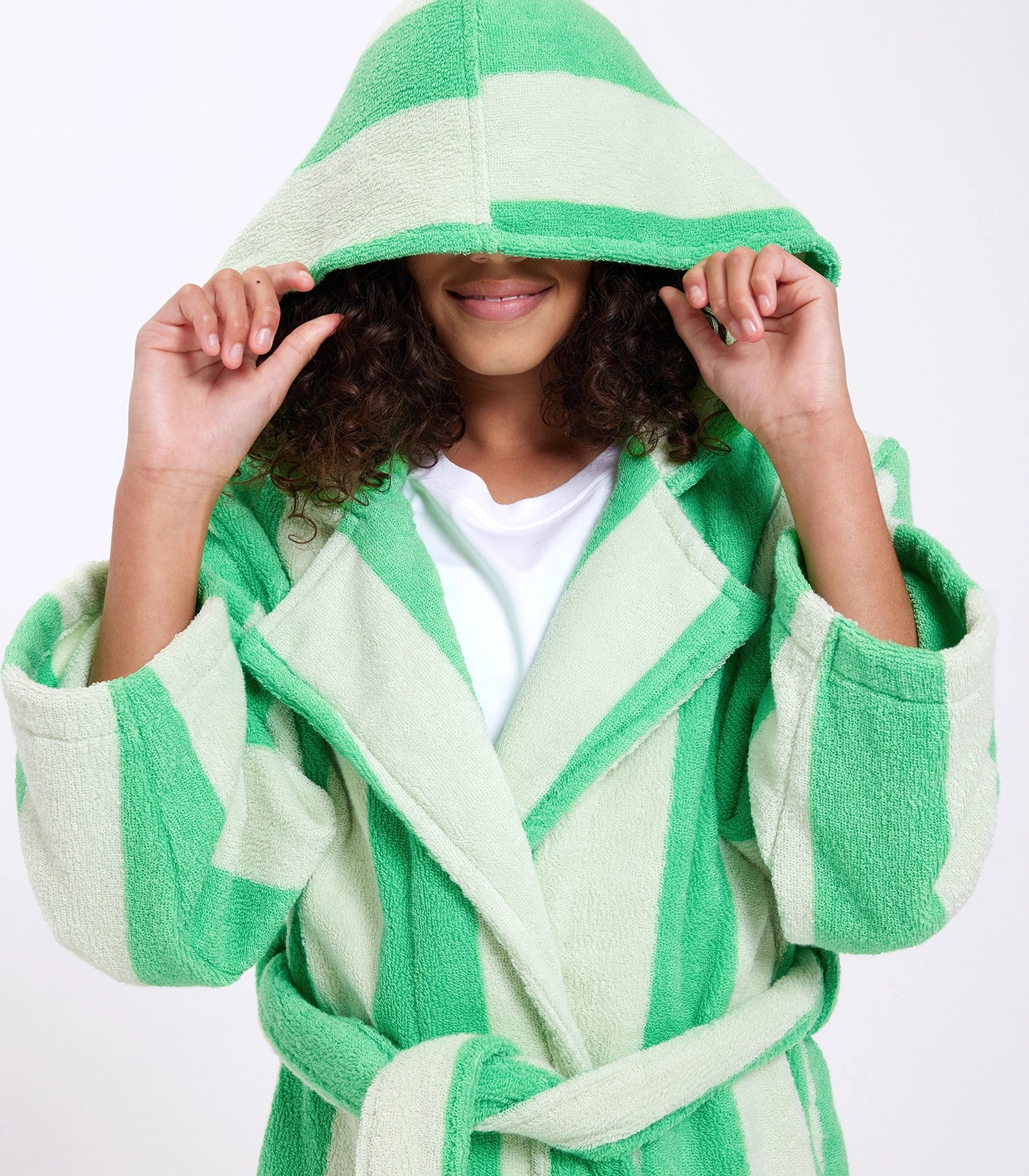 Kids Robe - Margarita Stripes - Image 5