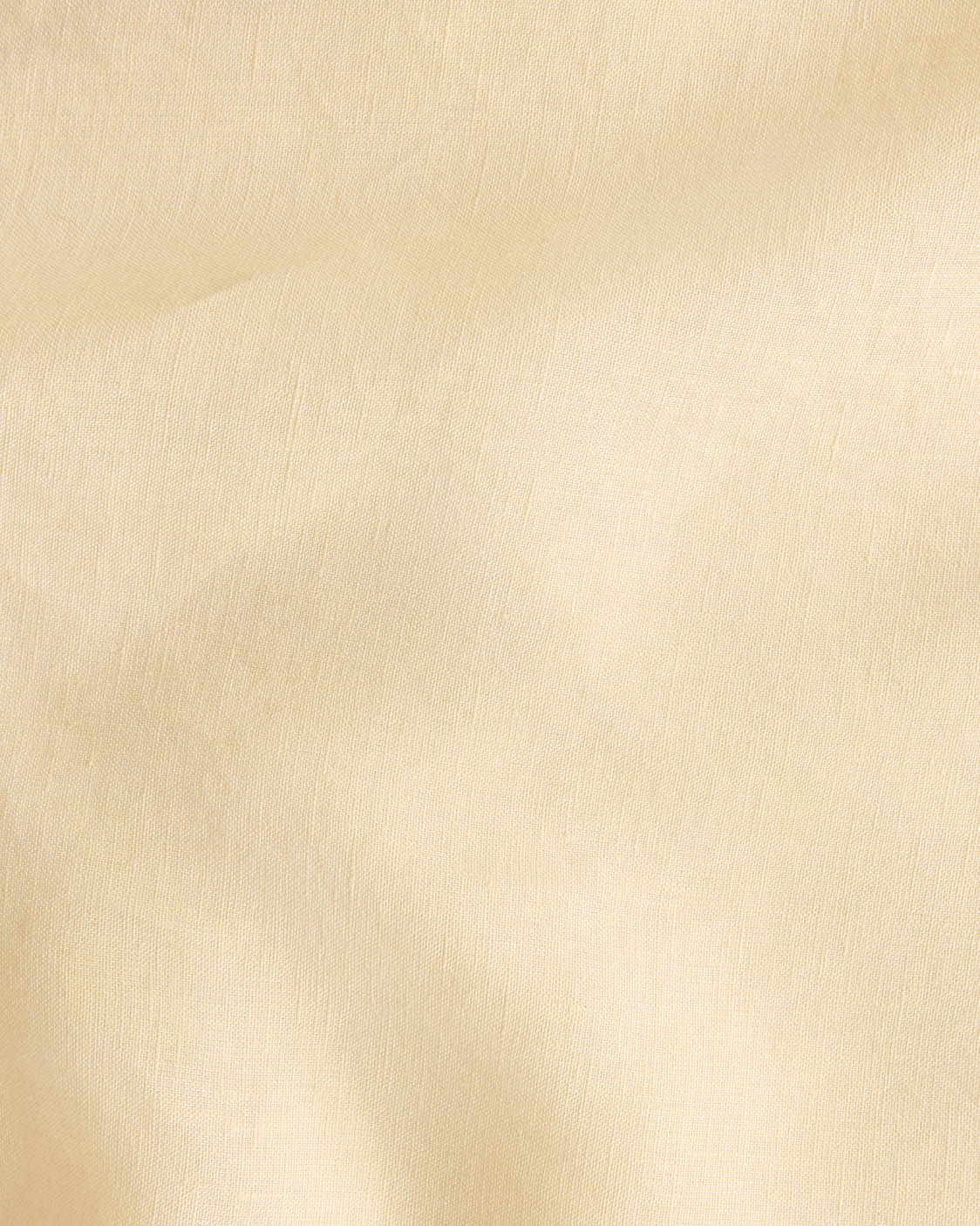 Linen Fitted Sheet - Butter - Image 4