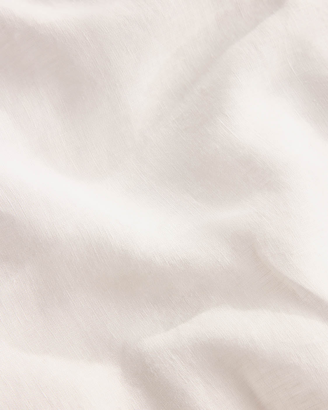 Linen Flat Sheet - Meringue - Image 4