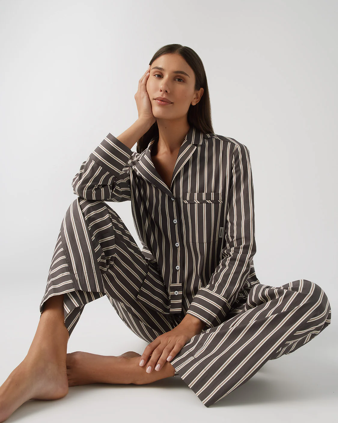 Long Sleeve Shirt - Chocolate