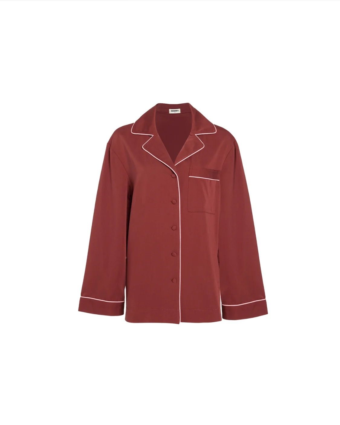 Long Sleeve Sleep Shirt - Rocky Road - Image 3
