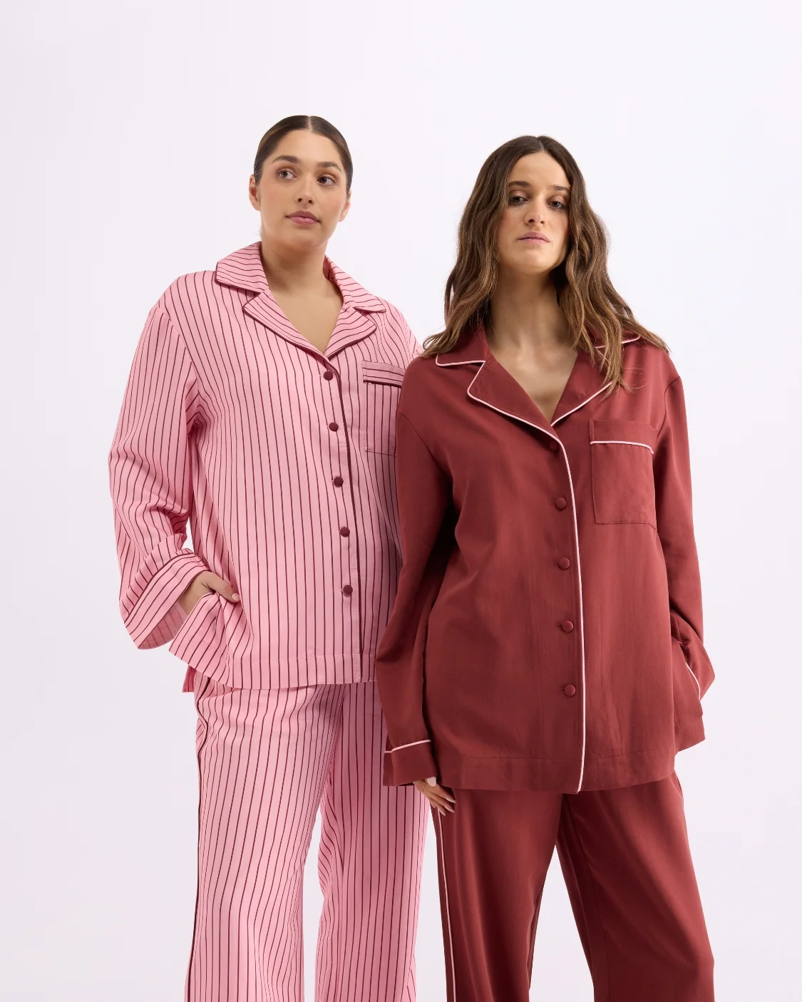 Long Sleeve Sleep Shirt - Rocky Road - Image 6