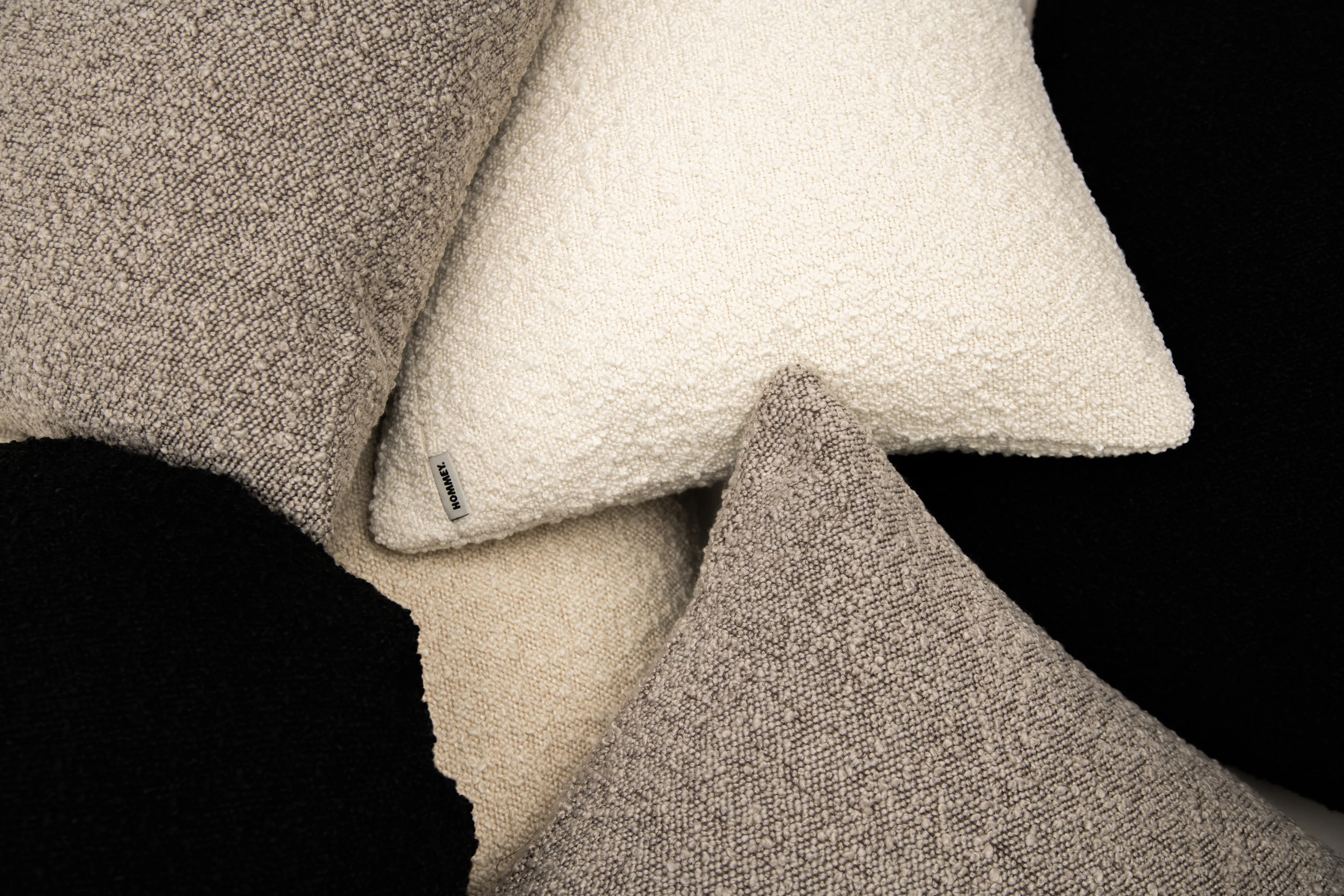 Lumbar Boucle - Raven Cushion - Image 5