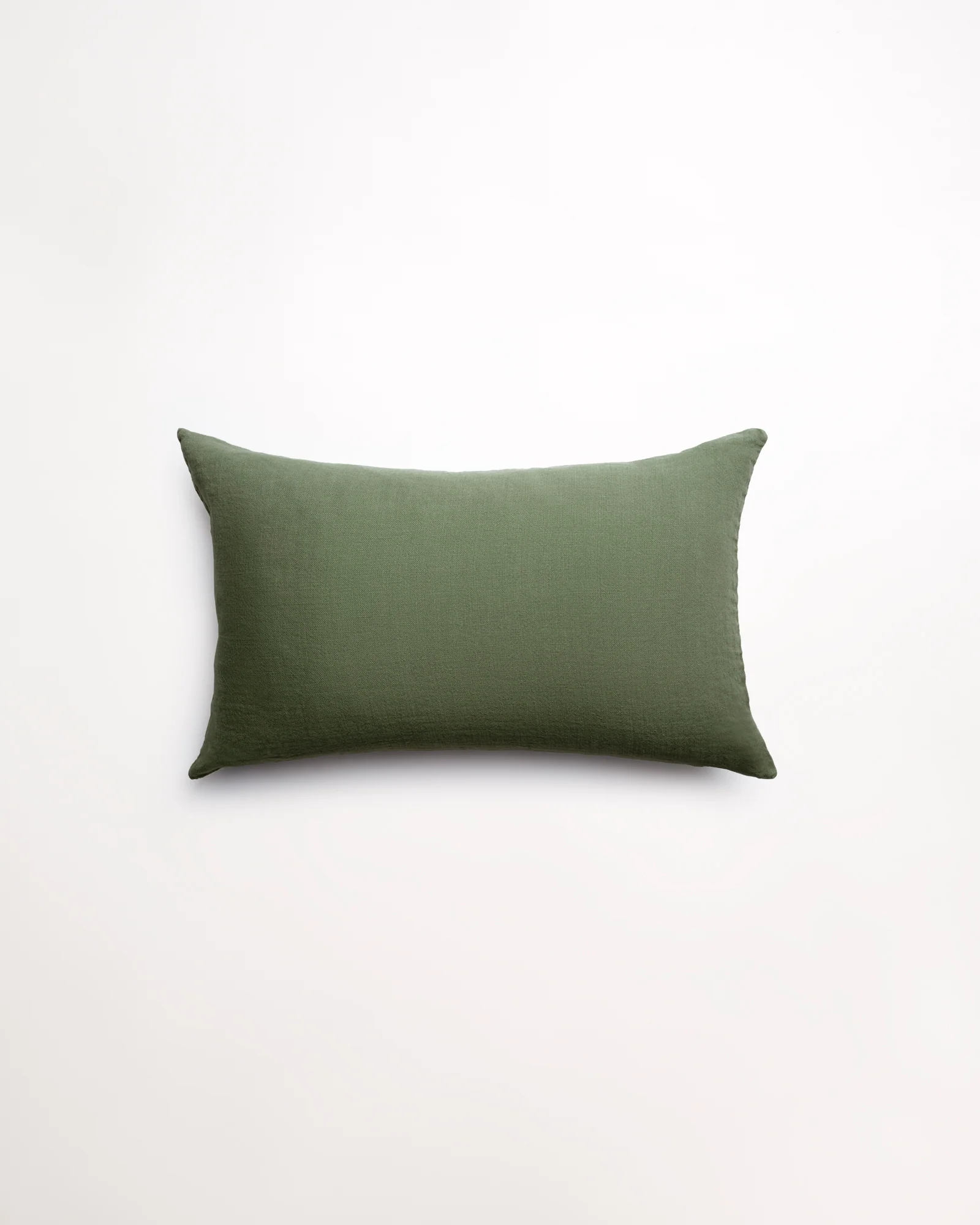 Lumbar Linen - Moss Cushion