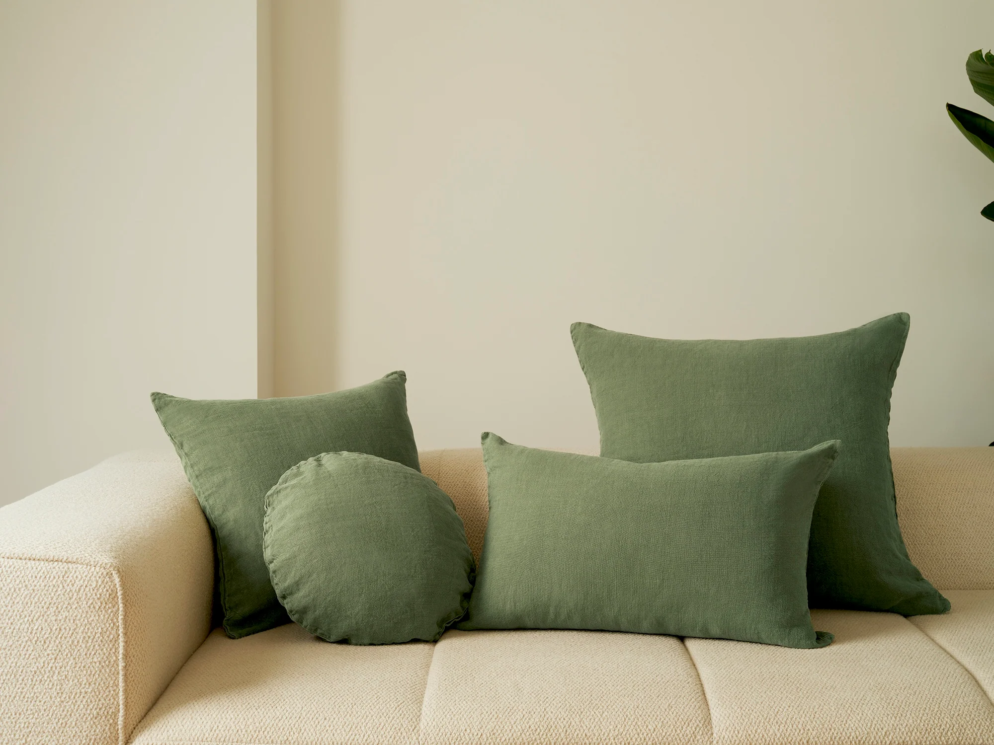 Lumbar Linen - Moss (Cover Only) - Image 2