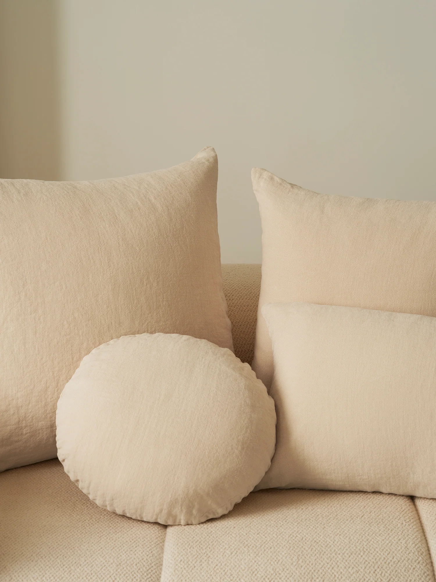 Lumbar Linen - Oat Cushion - Image 2