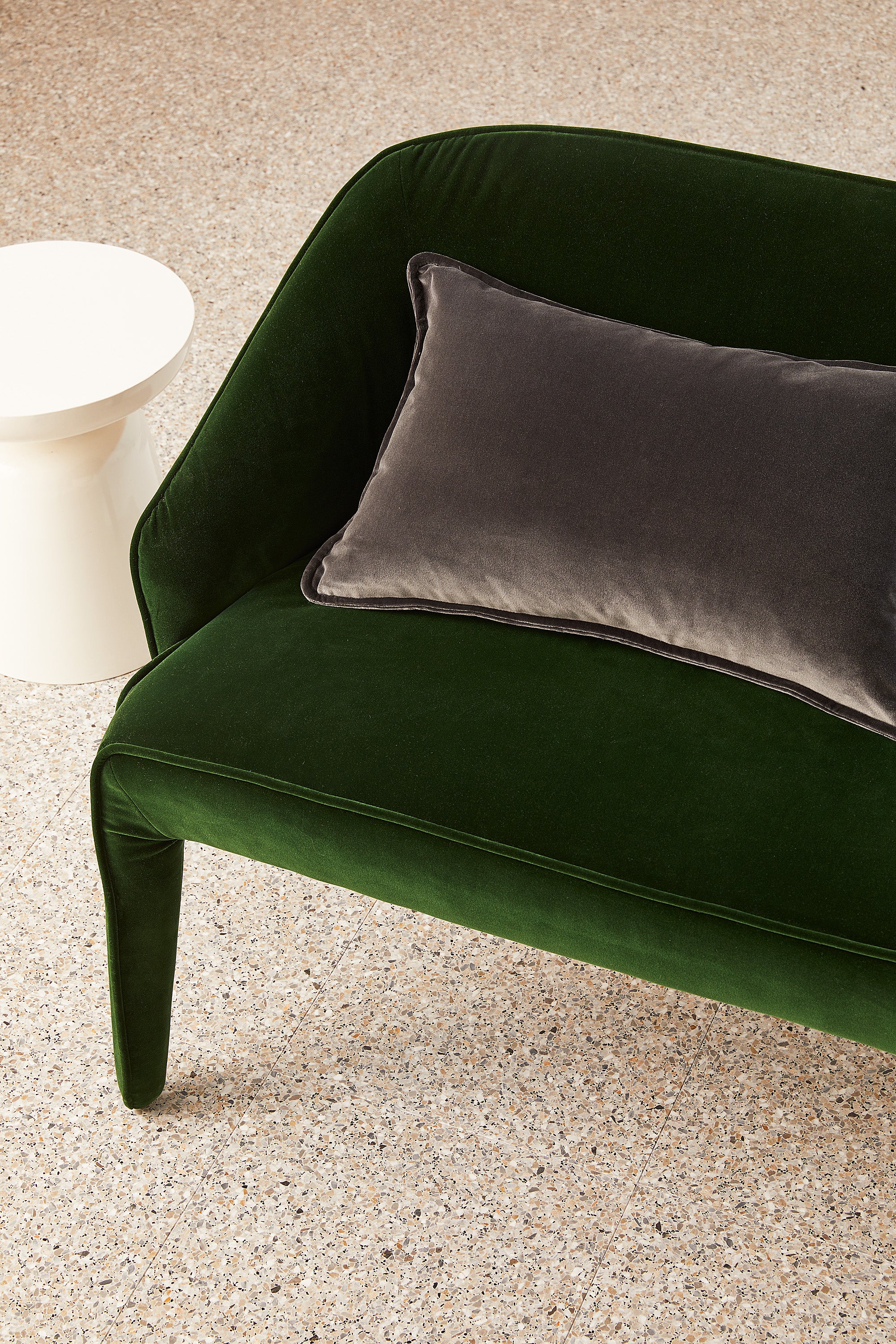 Lumbar Velvet - Graphite (Cover Only) - Image 3