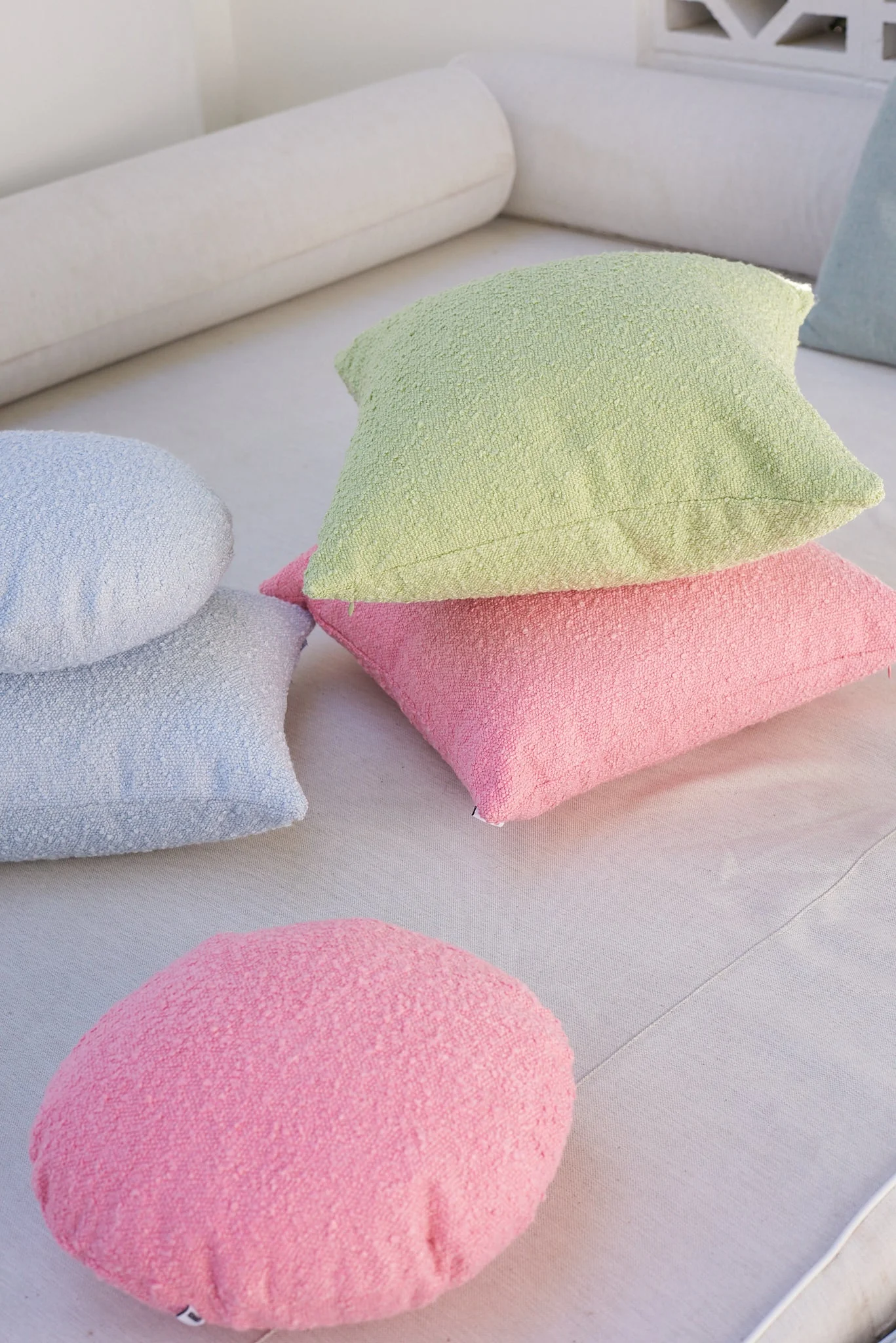 New - Junior Boucle Cushion