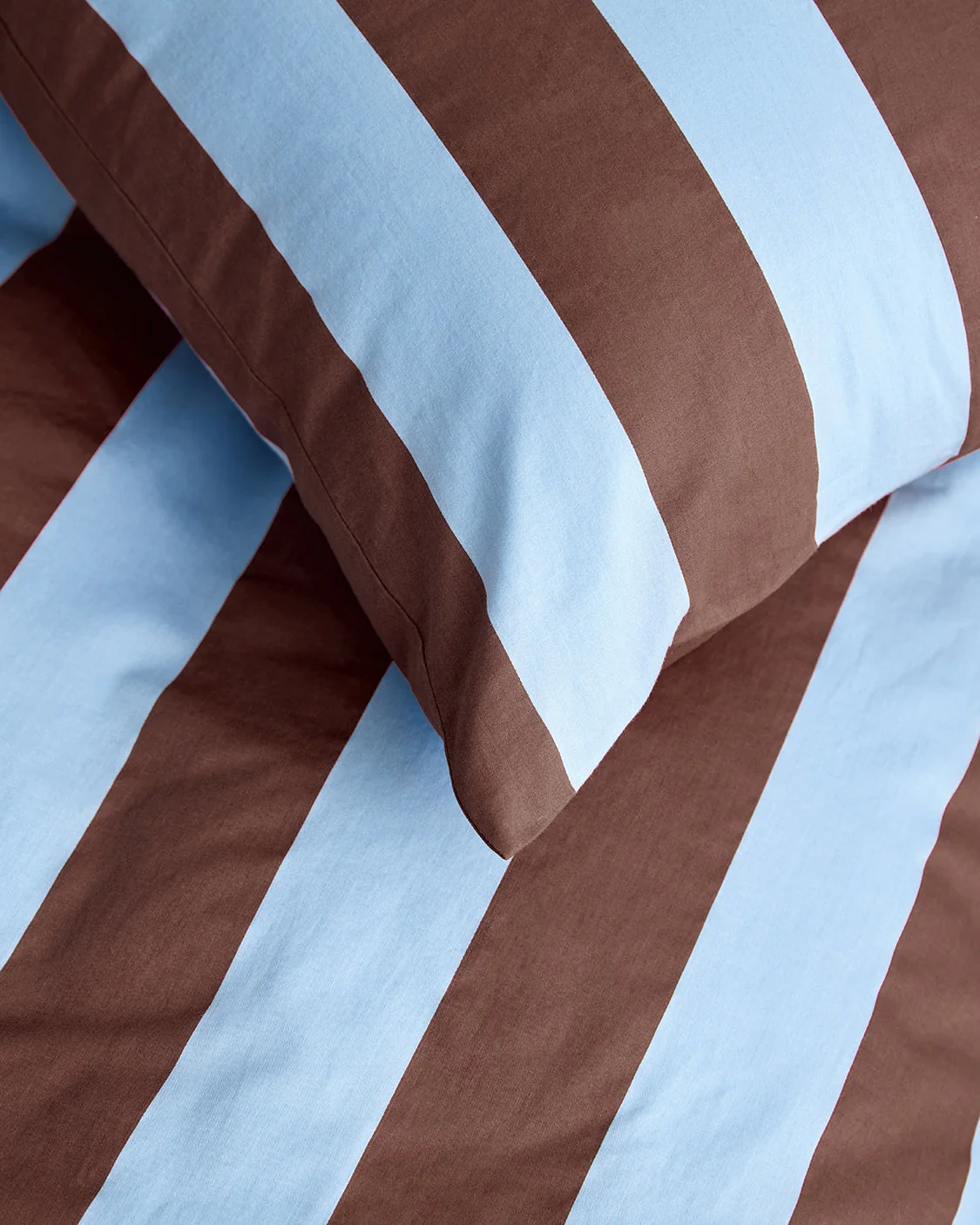 Pillowcase Pair - Iced Chocolate Stripes - Image 5