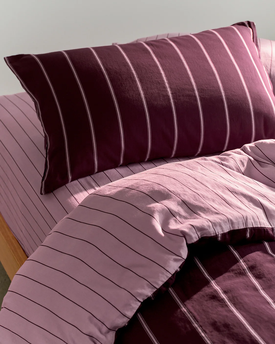 Pillowcase Pair - Mulberry - Image 3