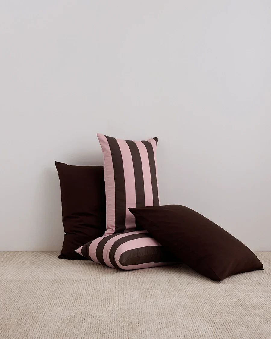 Pillowcase Pair - Rocky Road Stripes - Image 8