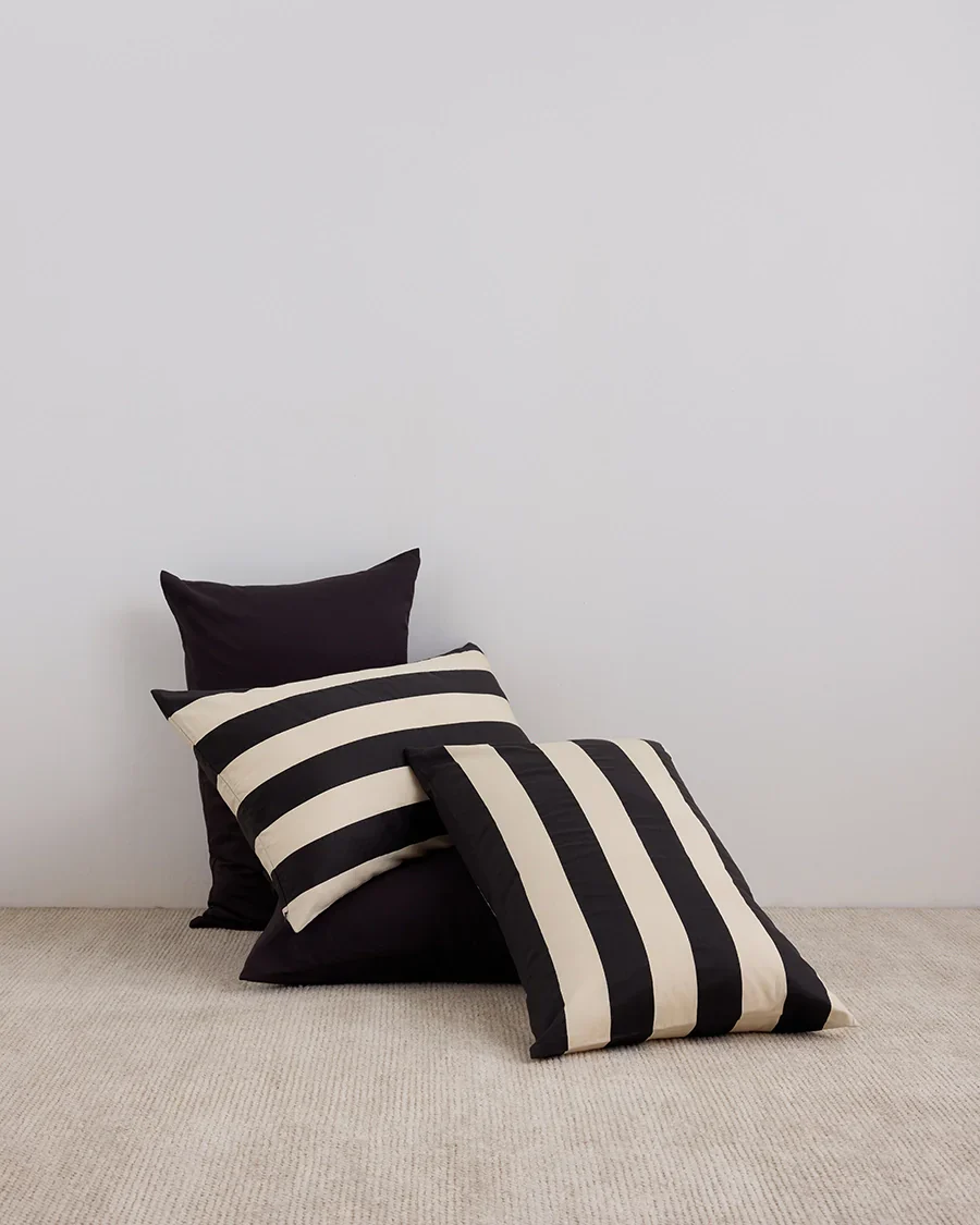 Pillowcase Pair - Vanilla Bean Stripes - Image 4