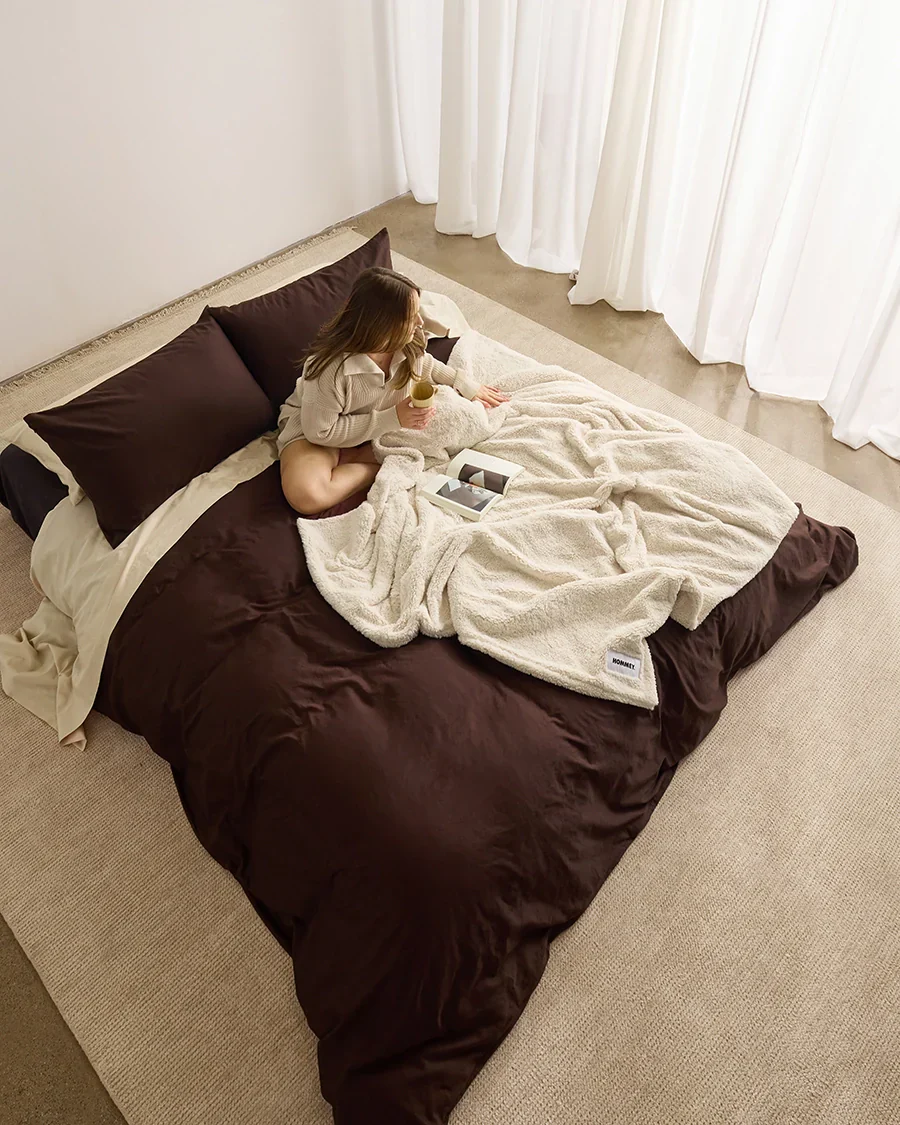 Quilt Cover - Cocoa - Image 6