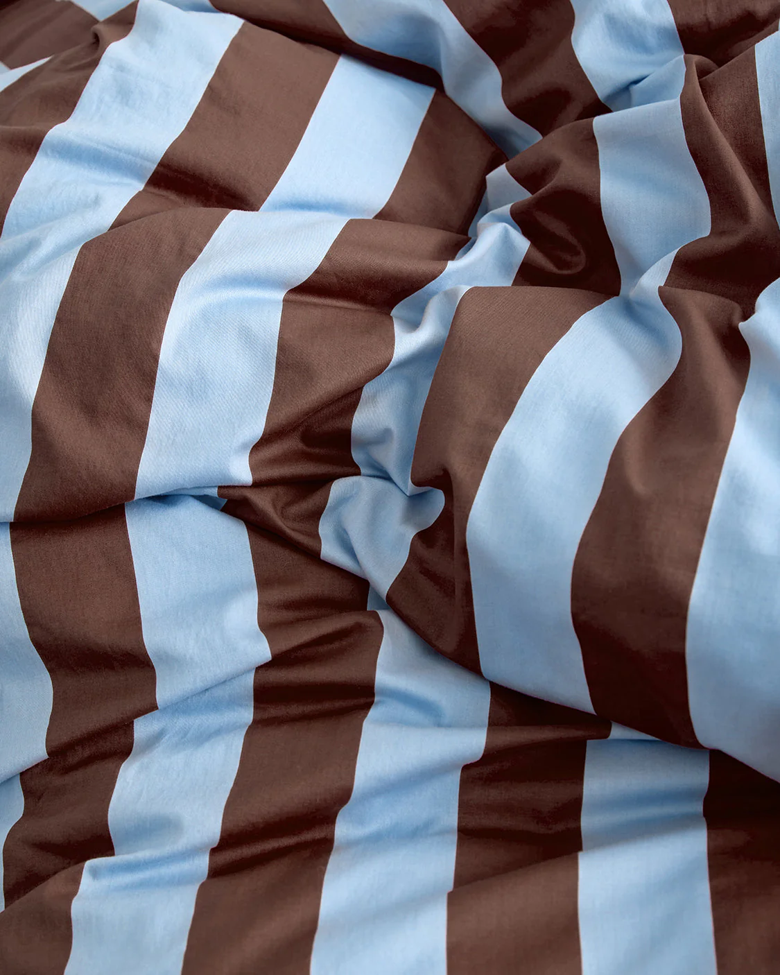 Quilt Cover - Iced Chocolate Stripes - Image 4