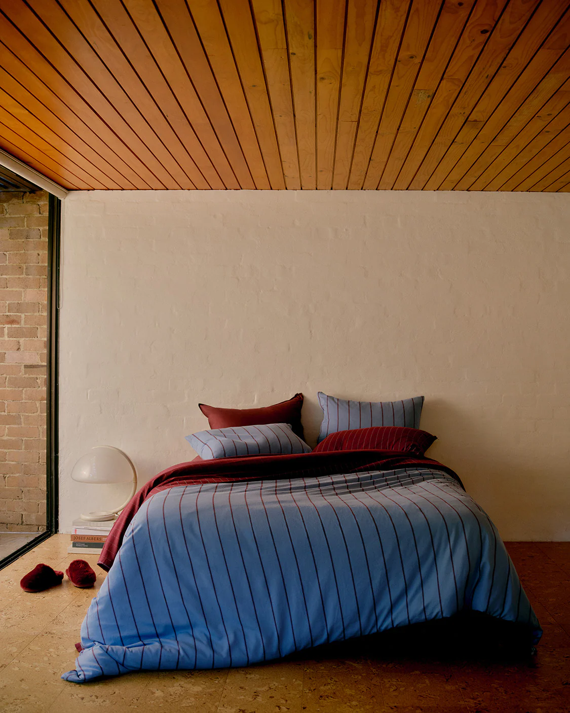 Quilt Cover - Oxford / Plum - Image 2