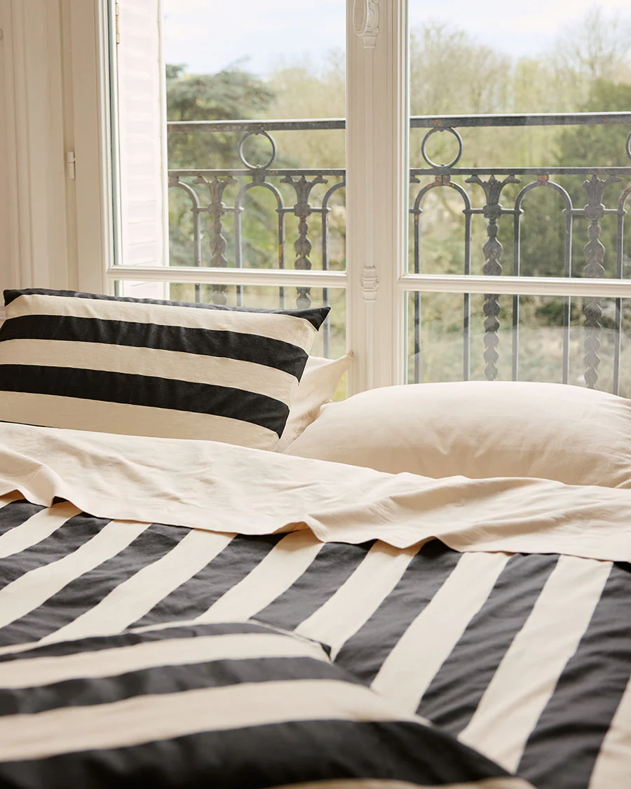 Quilt Cover - Vanilla Bean Stripes - Image 4