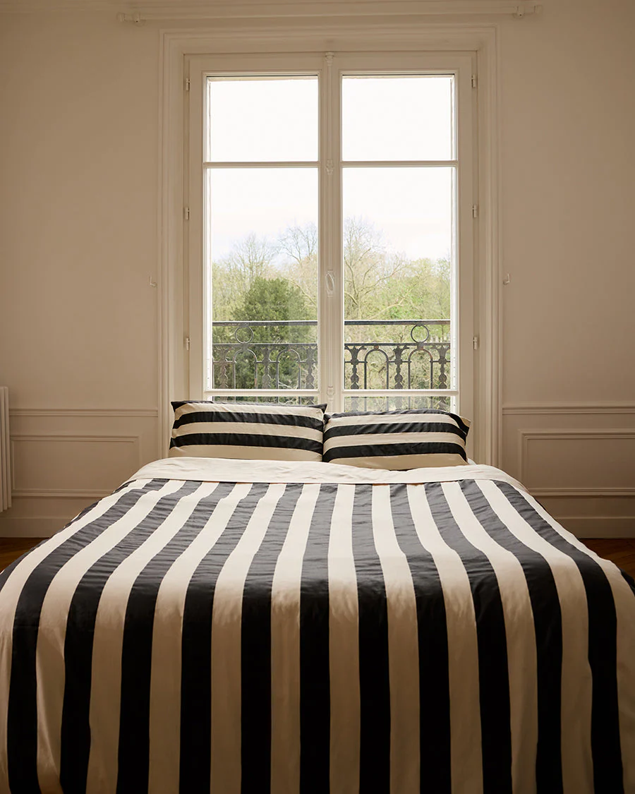 Quilt Cover - Vanilla Bean Stripes - Image 6