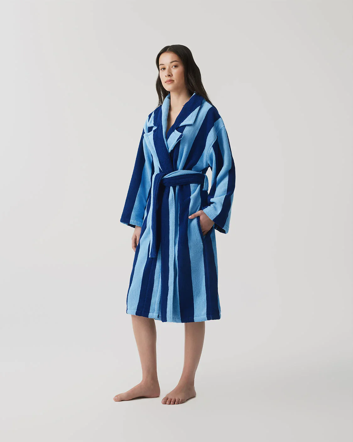 Robe - Blueberry Stripes - Image 2