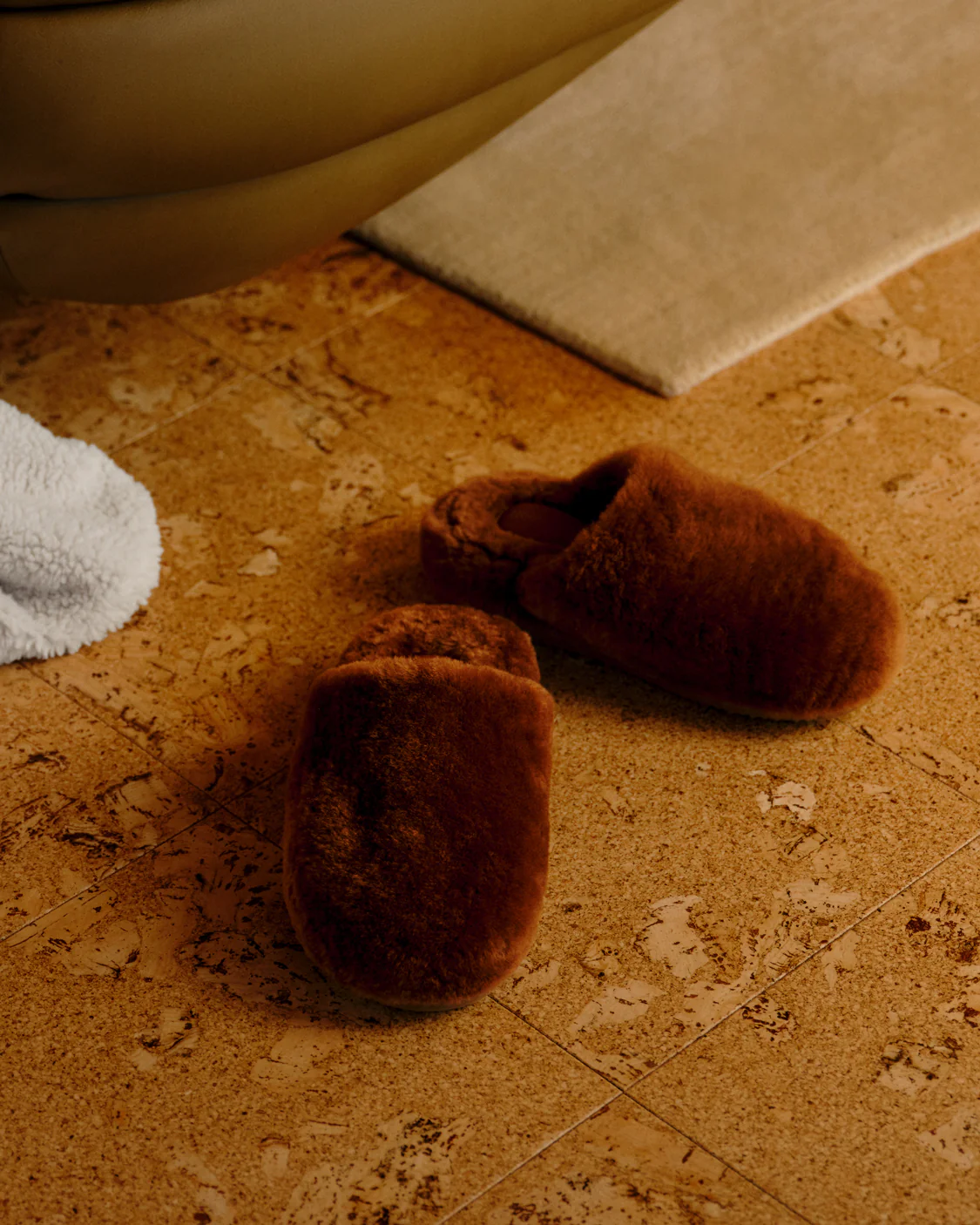 Sheepskin Slippers - Hazelnut - Image 2