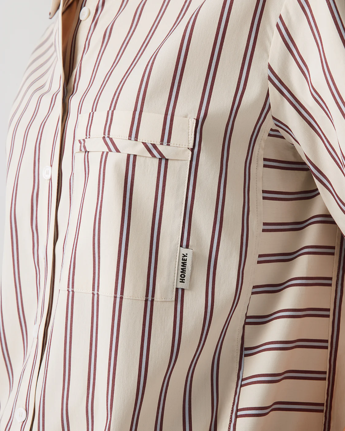 Short Sleeve Shirt - Cream - Image 2