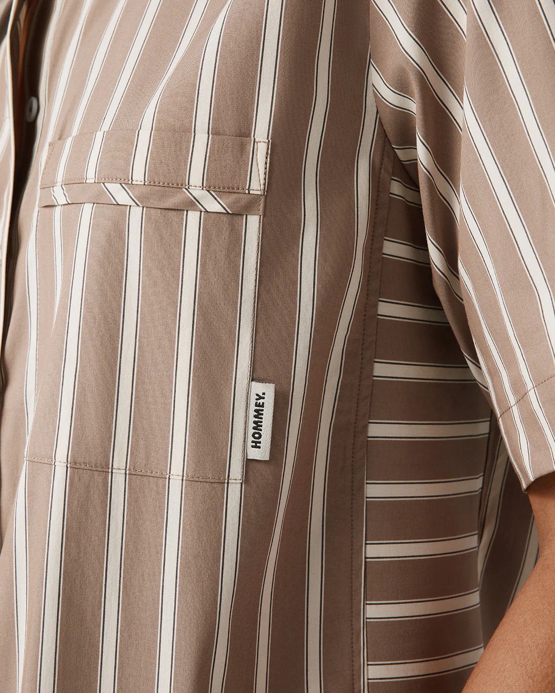 Short Sleeve Shirt - Hazelnut - Image 4