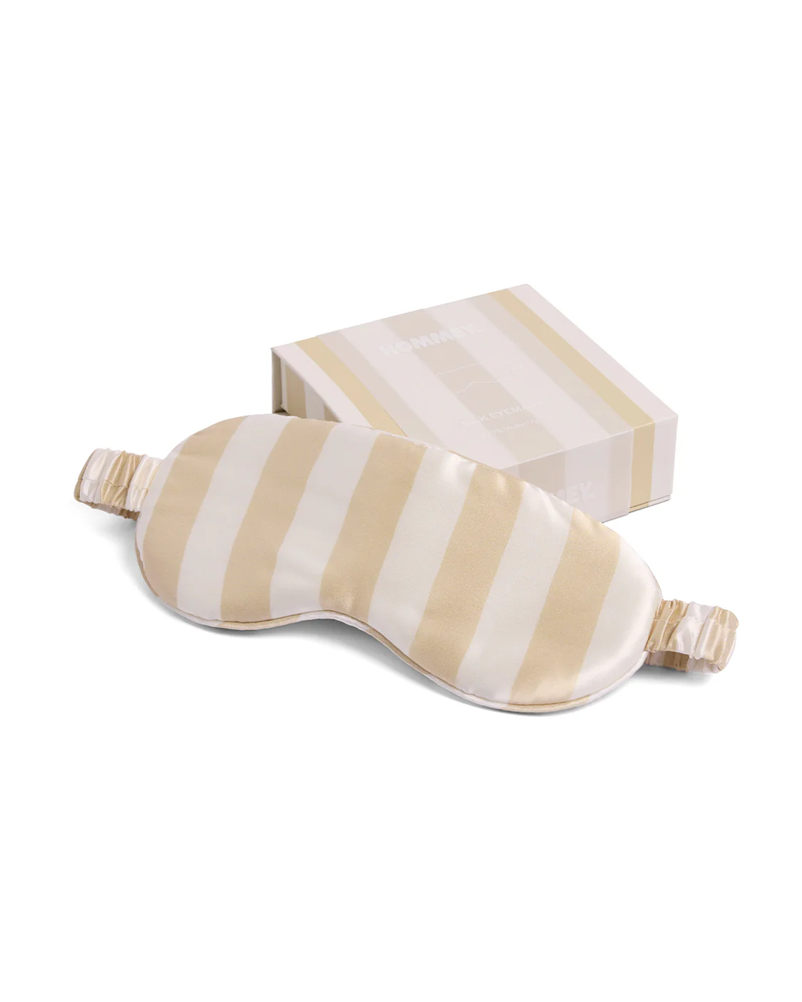 Silk Eyemask - Biscotti Stripes - Image 6
