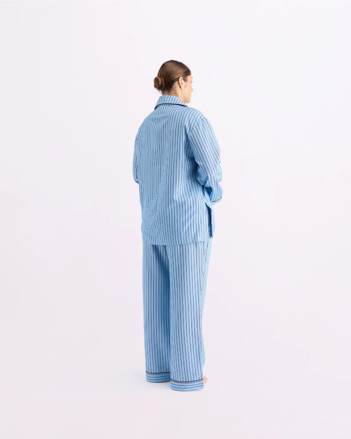 Sleep Pant - Iced Chocolate Stripes - Image 4