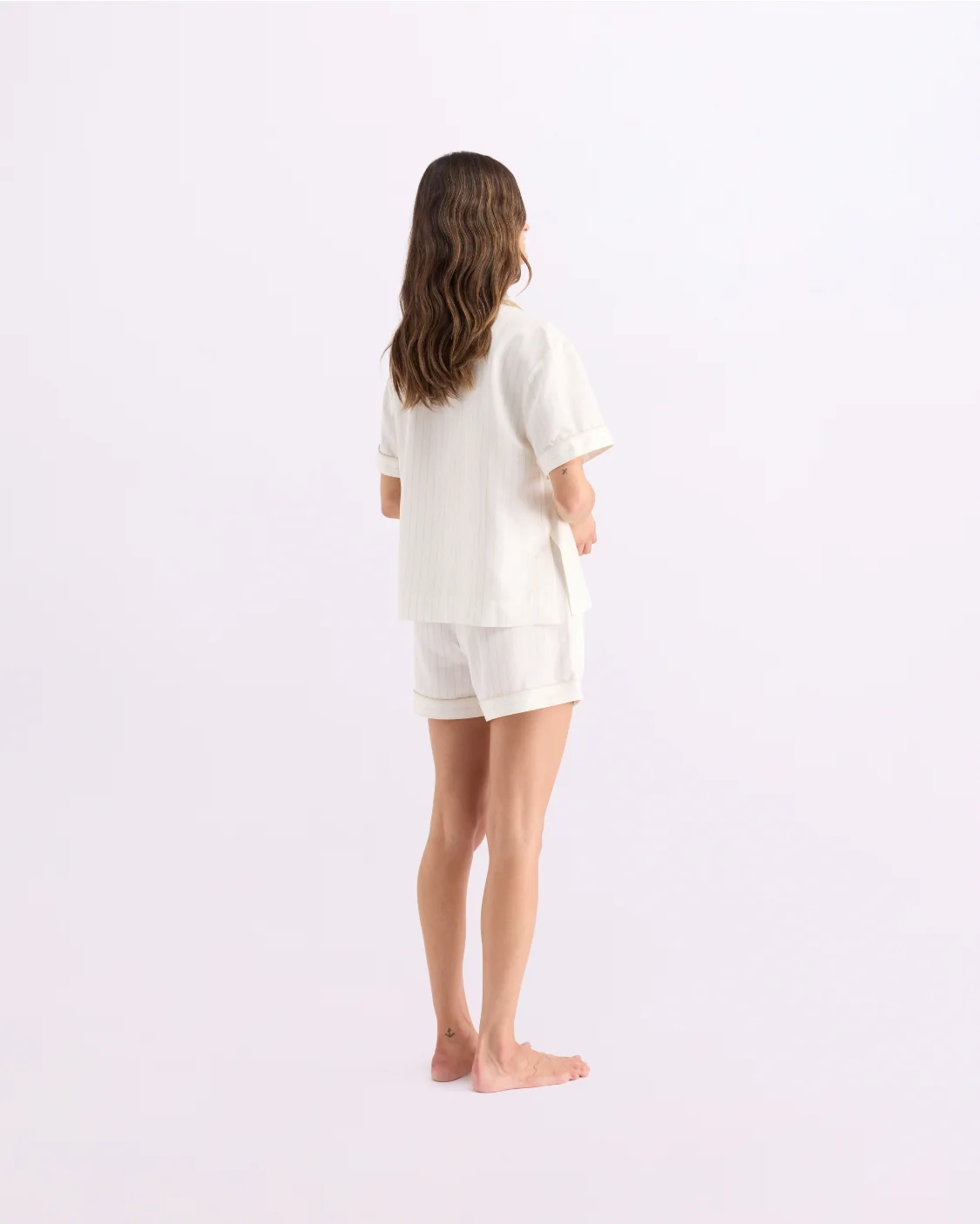 Sleep Short - Milkshake Stripes - Image 4