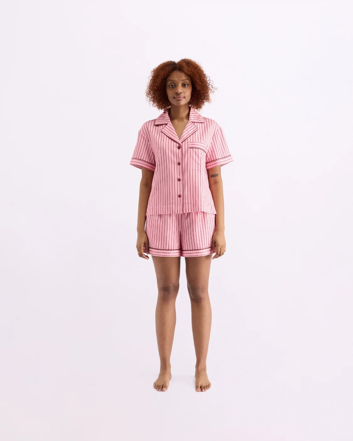 Sleep Short - Rocky Road Stripes - Image 2