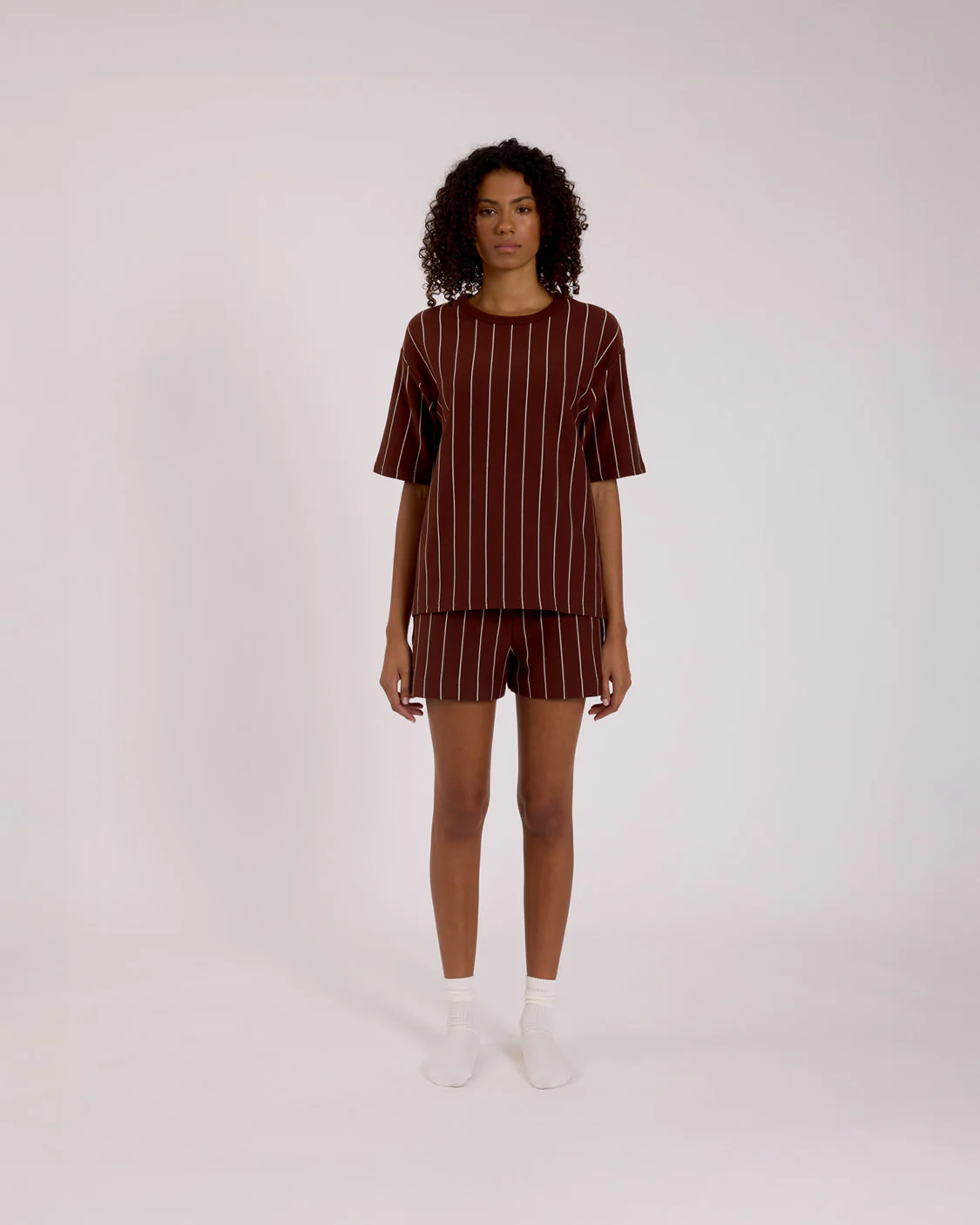 Sleep T-Shirt - Mahogany - Image 2